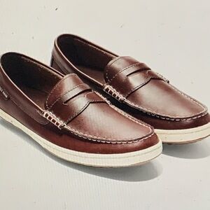 Cole Haan Dark Brown Leather Loafers